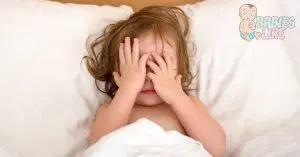 A toddler not really ready for bed