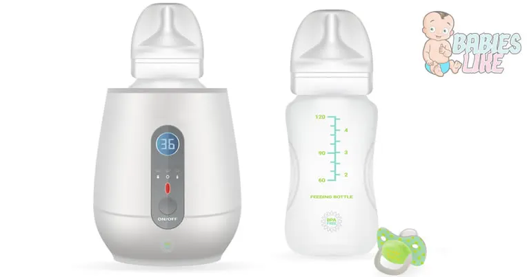 Combination bottle warmer and sterilizer with bottle