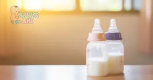 Baby bottles with different nipple sizes